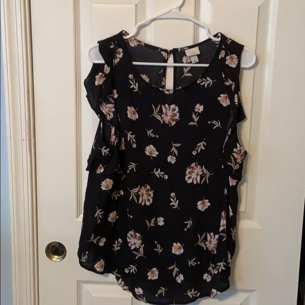 Flower dress shirt